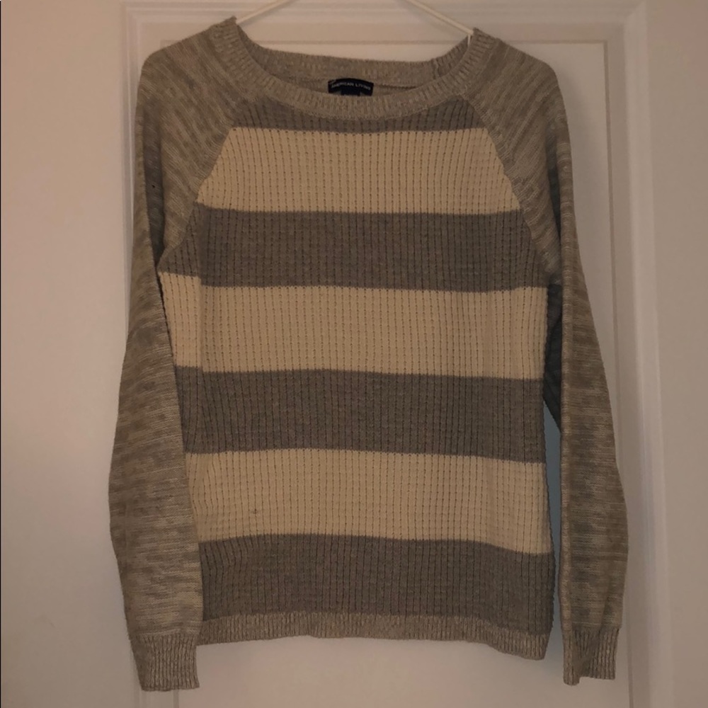 Gray sweater